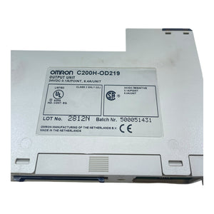 Omron Ausgangsmodul  C200H-OD219 Output für industriellen Einsatz Ausgangsmodul