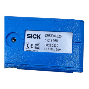 SICK Distanzsensor Laser-Entfernungsmesser DME3000-232P 1018958 DC 18–30 V
