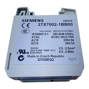 Siemens Koppelrelais Relais 3TX7002-1BB00 Koppelrelais von Siemens Industrie