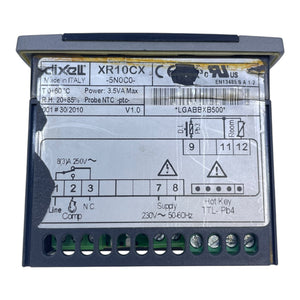 Dixell Elektronikregler XR10CX Elektronikregler von Dixell für die Industrie