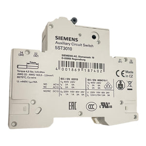 Siemens Leistungsschutzschalter für industriellen Einsatz 5SY4106-7 Schalter