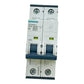 Siemens Leitungsschutzschalter 5SY6202-7 2-polig 400V Sicherungsautomat VE:4stk