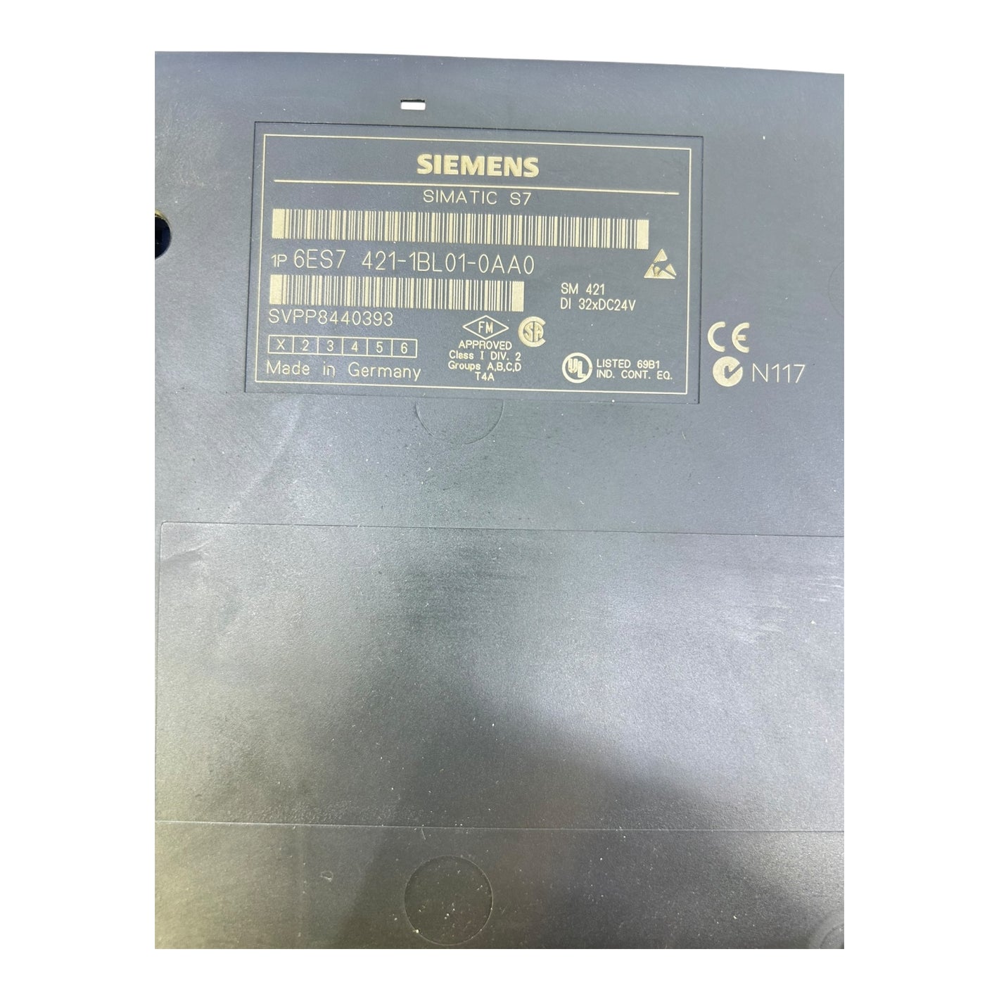 Siemens Digitalmodul SIMATIC S7 SM421 6ES7421-1BL01-0AA0 DI 32xDC24V Industrie