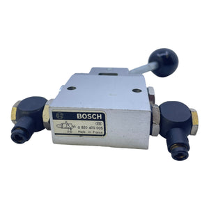 Bosch Wegeventil Handbetrieben 0820400005 für die Industrielle Nutzung geeignet