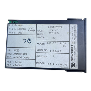 Newport Voltmeter Zähler 205-TC2 Voltmeter Zähler von Newport für die Industrie