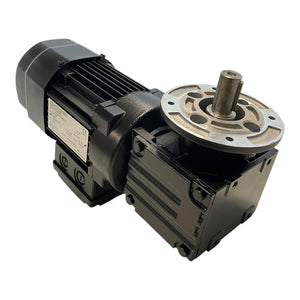 SEW WF20DR63M2/BR Getriebemotor 0.25 kW 254 / 440 V 1,02 / 0,59 A 60 Hz