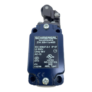 Schmersal Positionsschalter Endschalter mit Rollenhebel Z1K335-11z-M20
