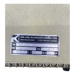 Klaschka Aplhanumerische Ziffernanzeige ANA8-1.53 Ziffernanzeige von Klaschka