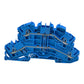 WAGO Reihenklemme 2002-2604 TOPJOB S 2,5mm² 500V blau für Hutschiene