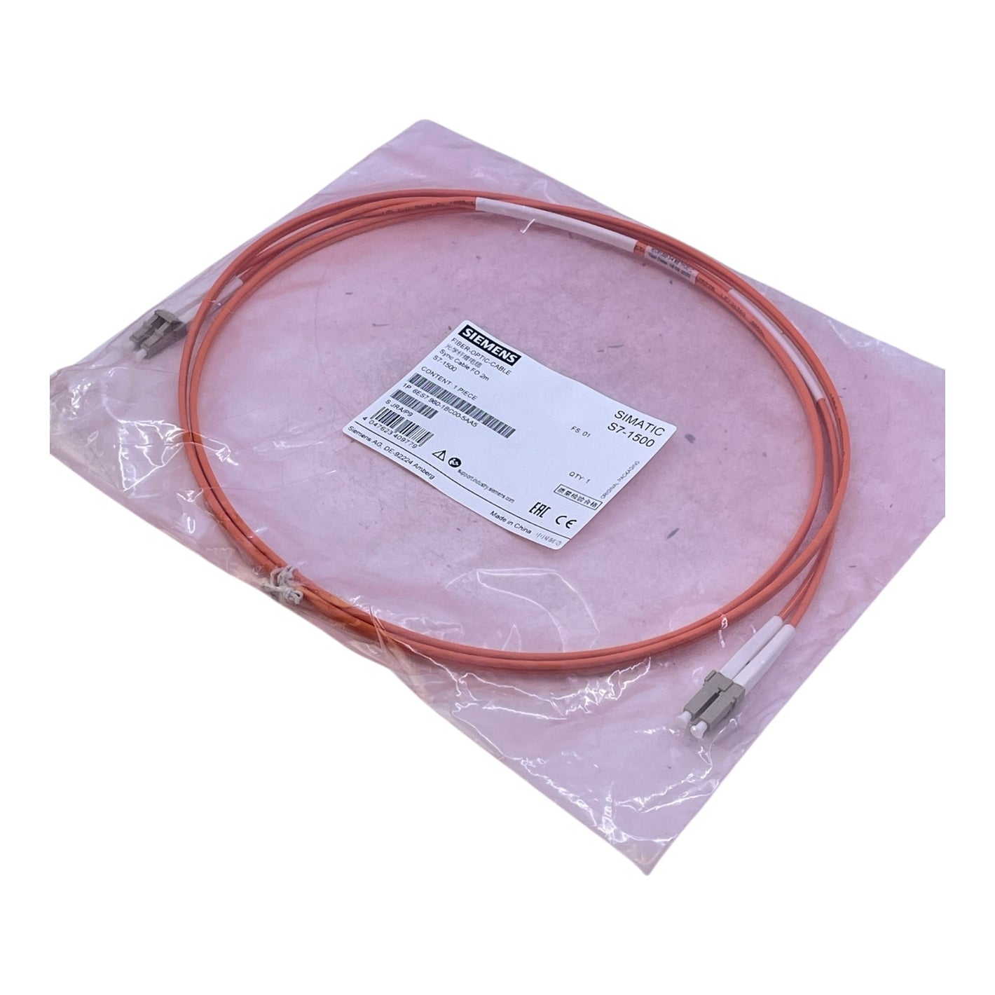 Siemens Glasfaserkabel S7-1500 SIMATIC 6ES7960-1BC00-5AA5 für Industrie Einsatz