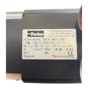 Parker AC-Servomotor 2,2Nm ACM2n0220-4/1-6 Servomotor für Industrie Einsatz