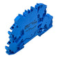 WAGO Reihenklemme 2002-2604 TOPJOB S 2,5mm² 500V blau für Hutschiene