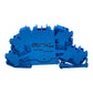 WAGO Reihenklemme 2002-2604 TOPJOB S 2,5mm² 500V blau für Hutschiene