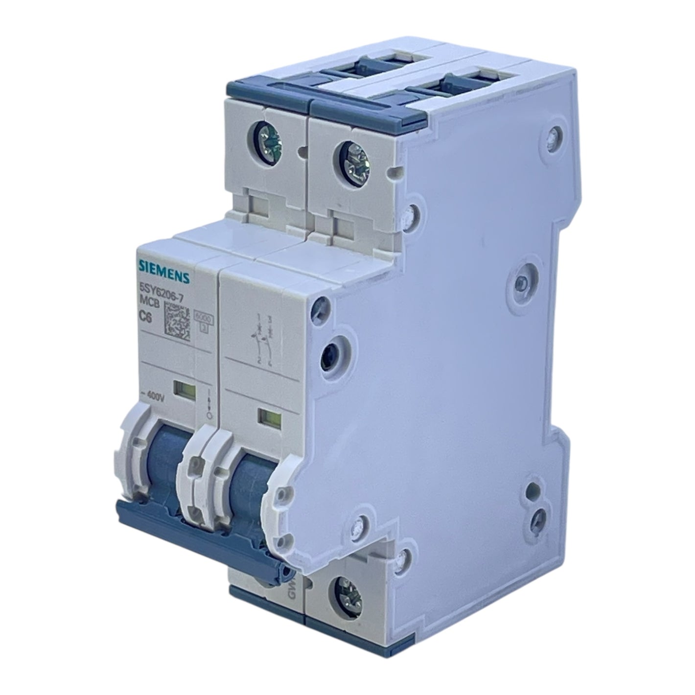 Siemens Leitungsschutzschalter 5SY6206-7 C6A 2-polig 400V Sicherungsautomat
