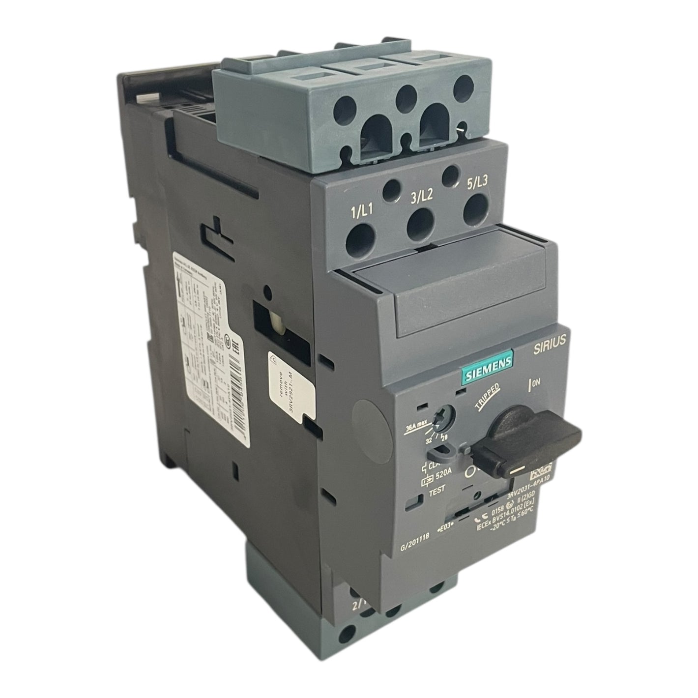 Siemens Leistungsschalter Baugröße S2 für den Motorschutz 28...36A 3RV2031-4PA10