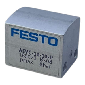 Festo AEVC-10-10-P Kurzhubzylinder 188071 8 bar für industriellen Einsatz