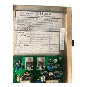 OSAI A-B OSS 3000 Digital Spindle Drive RS01ET 380V 10kVA