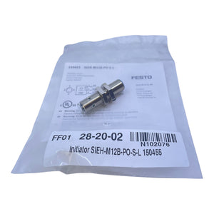 Festo Näherungsschalter Induktiver Sensor SIEH-M12B-PO-S-L 150455 Festo