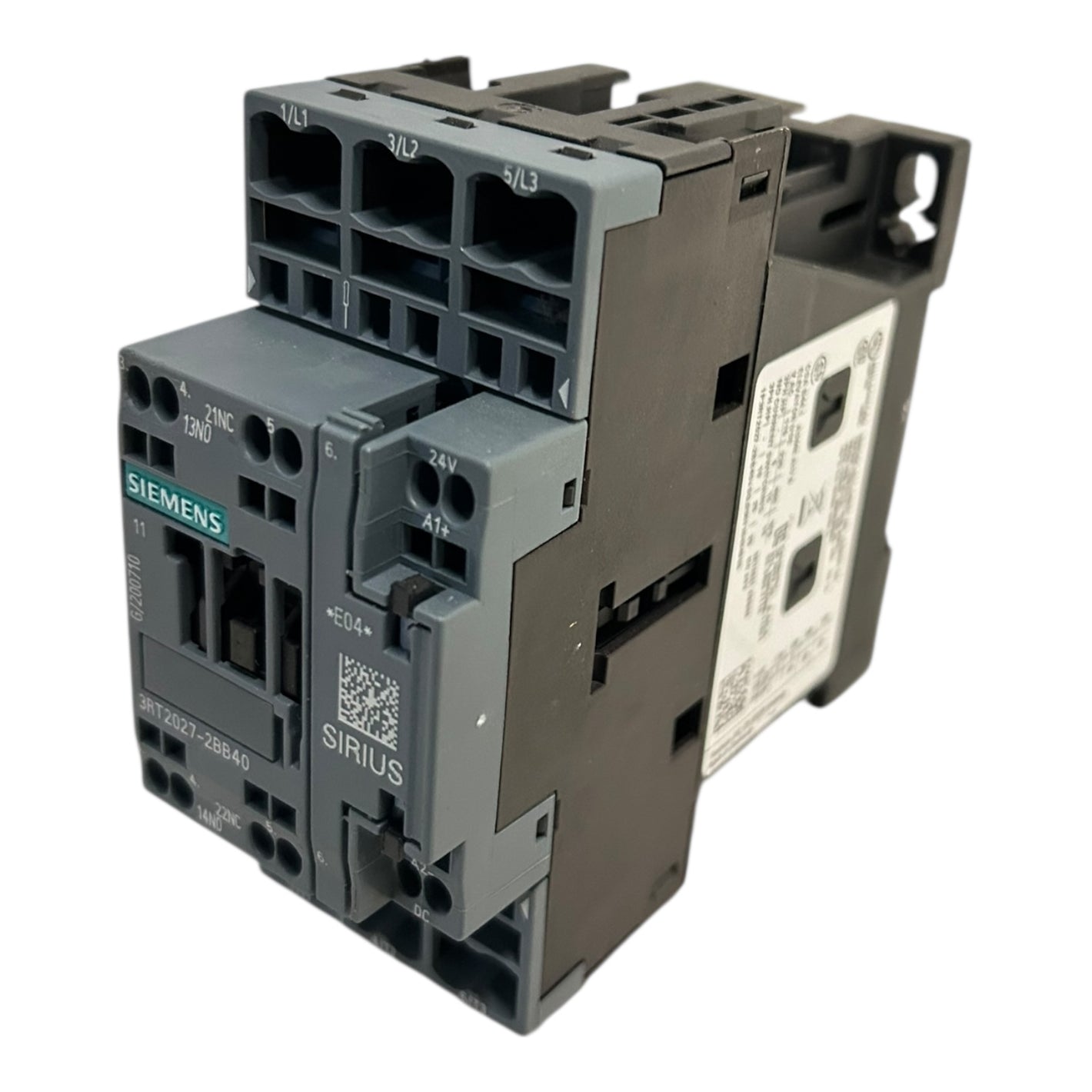 Siemens SIRIUS Leistungsschütz 3RT2027-2BB40 Leistungsschütz von Siemens