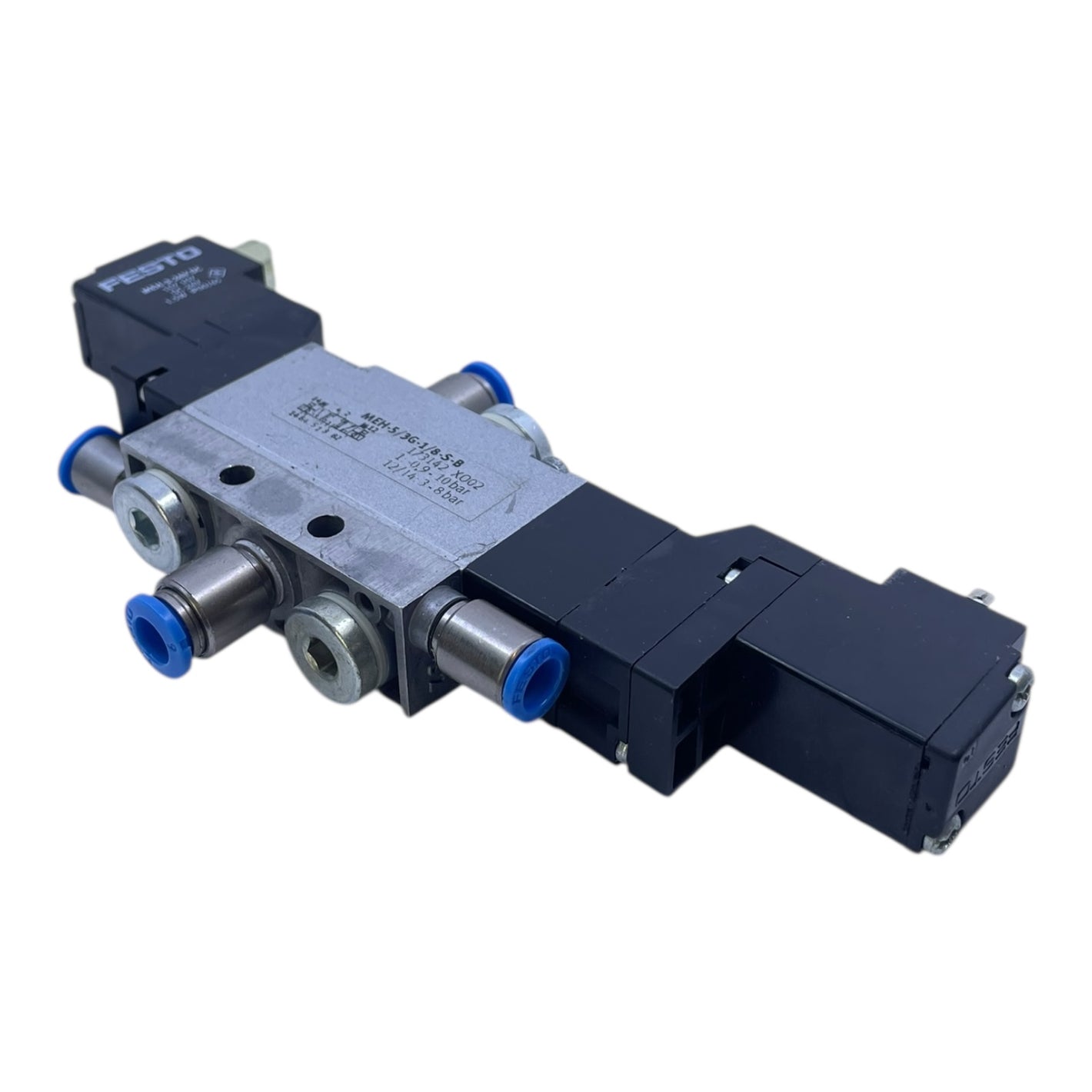 Festo Magnetventil MEH-5/3G-1/8-S-B 173142 Festo geeignet für die Industrie
