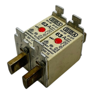 SIBA NH00 Sicherung 63A 500V gL/gG 120kA Korrosionsfest 20 300 13 VE:2stk