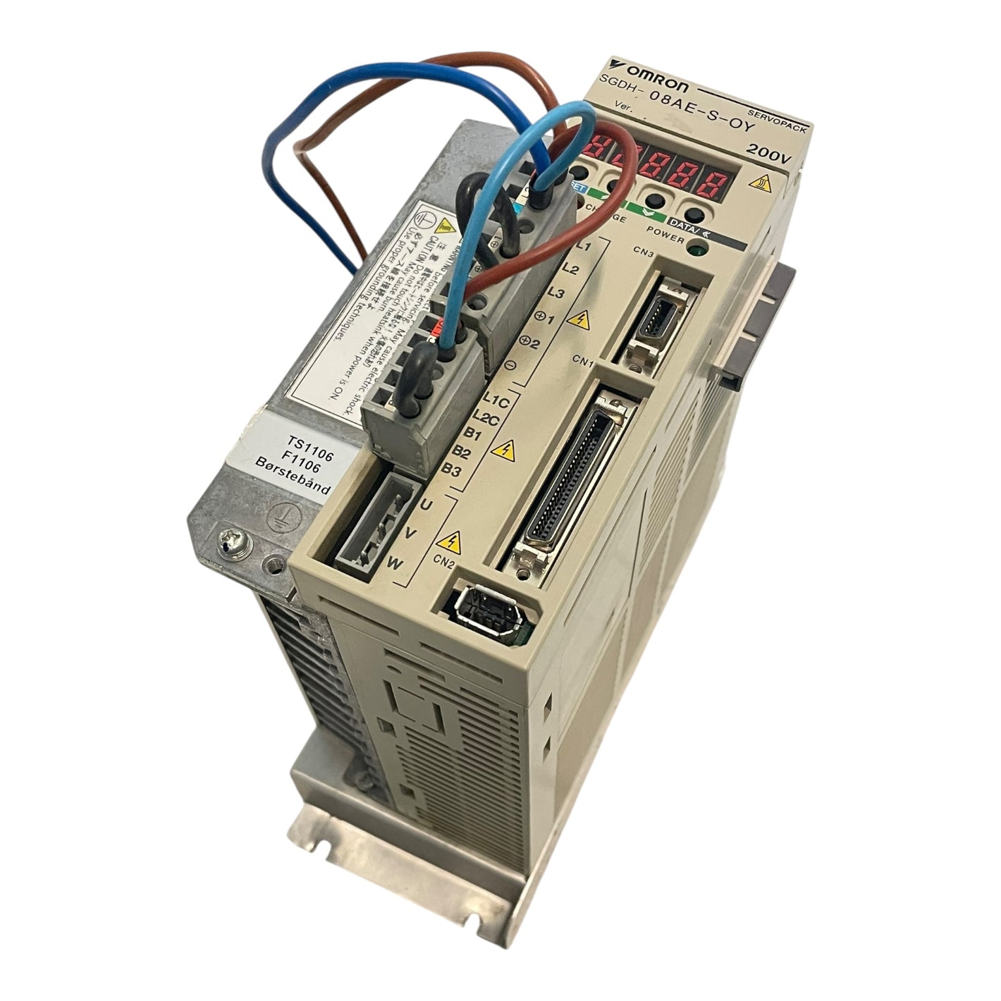 Omron Servopack Servoantrieb SGDH-08AE-S-OY für den industriellen Einsatz