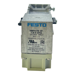 Festo Anschlussmodul VMPA-FB-SP-7/8-V-5POL 541083 5-polig Ventilinsel