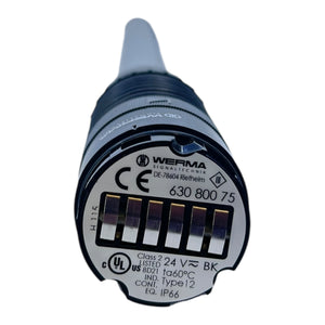 Werma Signalleuchte LED 24V Rot / Orange / Grün Signal Tower 63080075