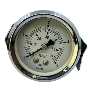 VDO Manometer Druckmesser 0–4 bar / 0–58 psi