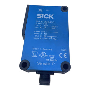 Sick Lichtschranke Sensor WS27-3D2430 2033560 für die Industrielle Nutzung