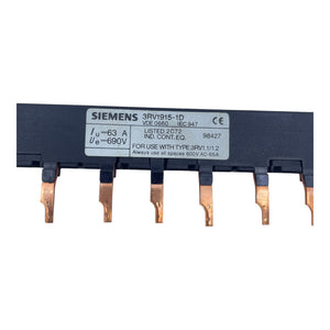 Siemens Sammelschiene 3RV1915-1D Sammelschiene für den Industrie Einsatz