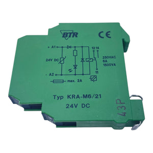 BTR Koppelbaustein KRA-M6/21 Koppelbaustein von BTR für den Industrie Bereich