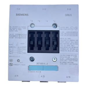 Siemens Schütz 220-240V 3RT1055-6AP36 Hilfsschalter 3RH1921-1DA11 Industrie