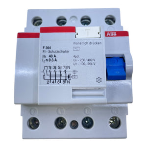ABB Schutzschalter 40A F364 Schutzschalter von ABB für die Industrie geeignet
