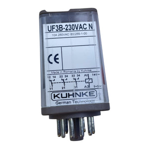 Kuhnke Steckrelais Relais UF3B-230VACN VE:4stk Steckrelais von Kuhnke Industrie
