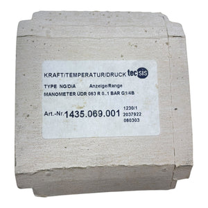 Tecsis Manometer 0-1bar 1435.069.001 Manometer von Tecsis für die Industrie