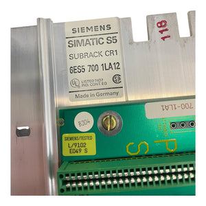 Siemens 6ES5700-1LA12 Baugruppenträger für industriellen Einsatz