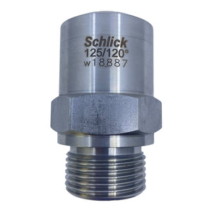 Schlick Zerstäuberdüse W18887 125/120° Industrie Sprühdüse aus Edelstahl
