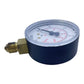 WIKA Manometer 0-2.5 bar / 0-35 psi Druckanzeige Messing Anschluss unten