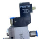 Festo Magnetventil MEH-5/3G-1/8-S-B 173142 Festo geeignet für die Industrie
