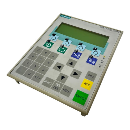 Siemens 6AV3607-1JC20-0AX1 Operator Panel Simatic OP7 for industrial use 