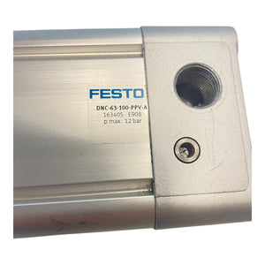 Festo DNC-63-100-PPV-A 163405 Standard cylinder Pneumatic cylinder Industrial use