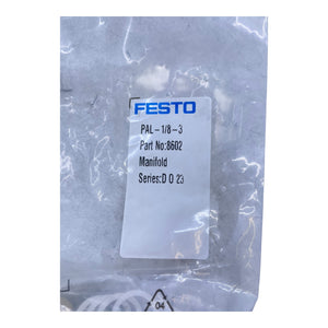 Festo P-Anschlussleiste PAL-1/8-3 8602 Anschlussleiste Für die Industrie