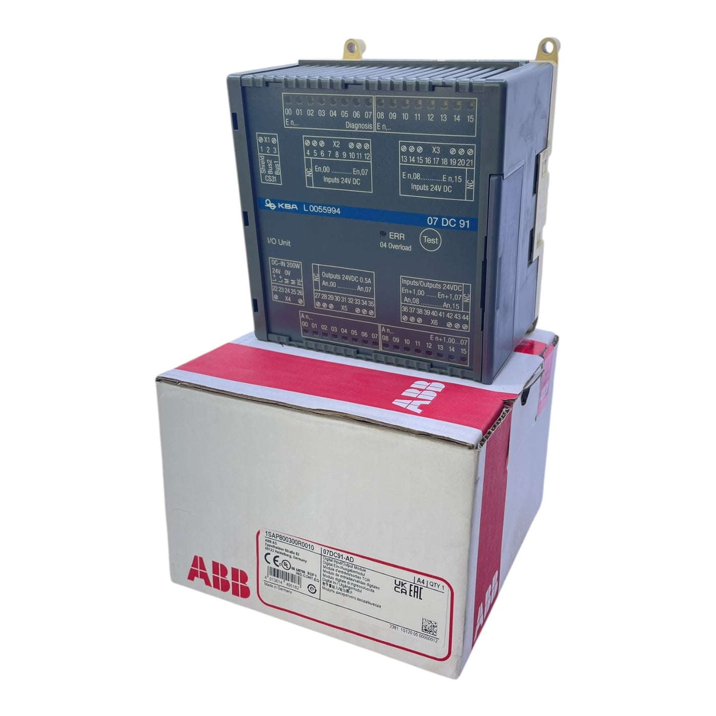 ABB 07DC91 I/O Modul GJR5251400R3202 für den industriellen Einsatz Modul