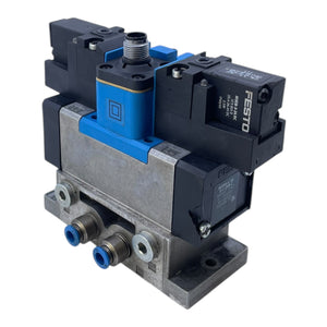 Festo MEBH-5/3E-D-1-ZSR-C solenoid valve 184497 industrial use solenoid valve