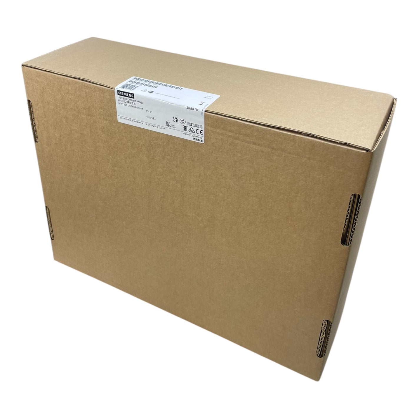 Siemens SIMATIC HMI MTP1200 Unified Comfort Touchpanel 6AV2128-3MB06-0AX1