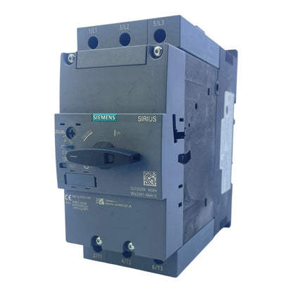 Siemens Motorschutzschalter 80-100 A 3RV2041-4MA15 Sirius Class 10