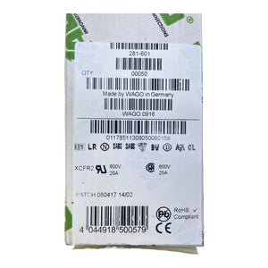 Wago 281-601 2-Leiter-Durchgangsklemme 800V 32A VE: 50stk Wago 281-601 800V 32A
