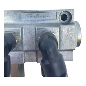 Festo Verteilerblock Pneumatikblock FR-8-1/4 Verteiler- Pneumatikblock von Festo