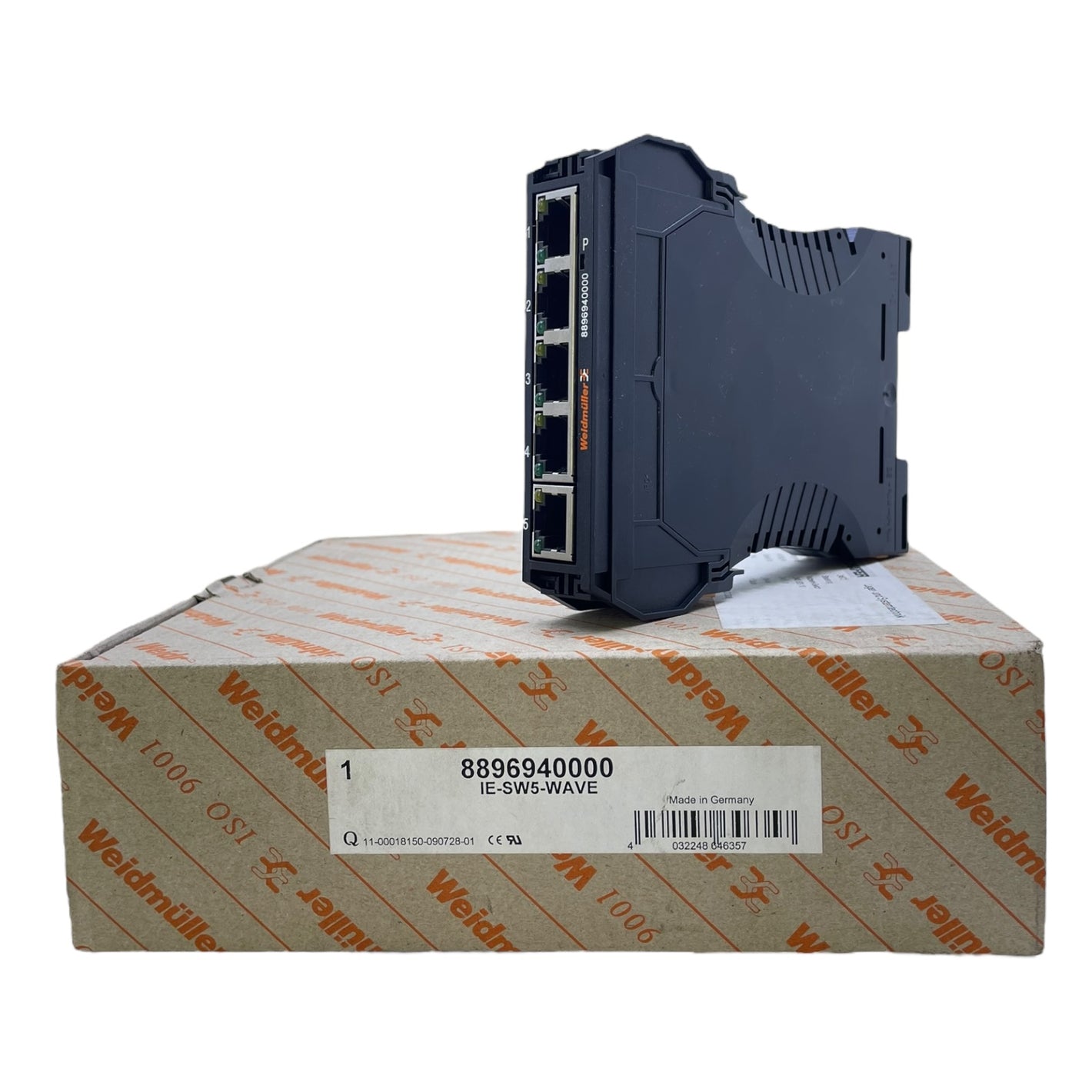 Weidmüller Ethernet Switch 5-Por tIE-SW5-WAVE 8896940000 für die Industrie